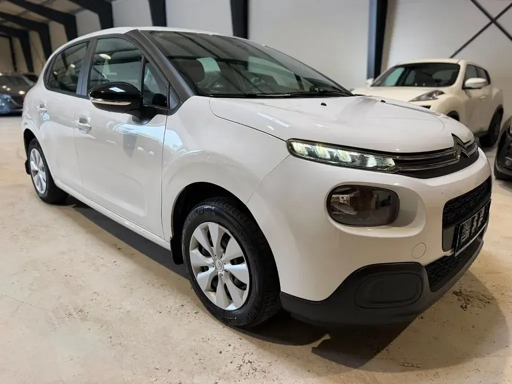 Gebraucht Citroën C3 Feel 82 PS (60 kW) 2019 Weiß Kleinwagen