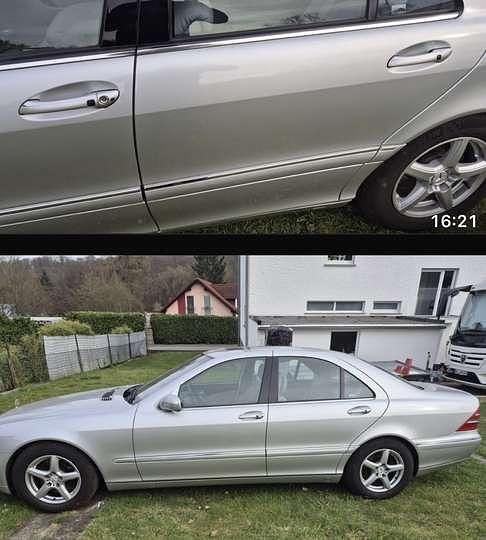 Usata Mercedes S320 197 CV (144 kW) 2001 Argento Berlina