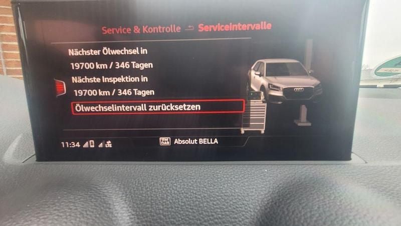 Gebraucht Audi Q2 Advanced 150 PS (110 kW) 2023 Grau SUV