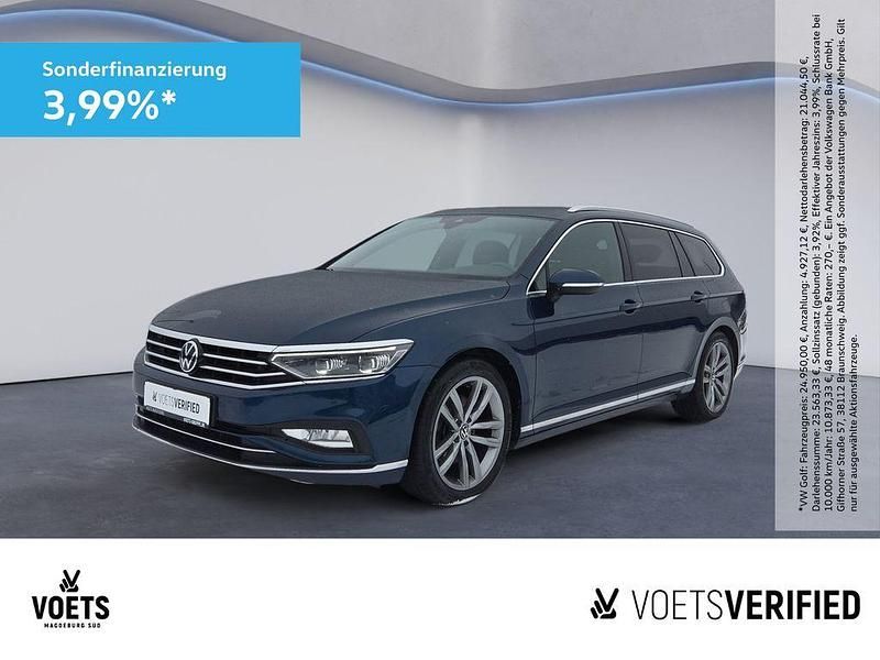 Blau Gebraucht 2021 VW Passat Elegance Kombi | 22.480 € (Fairer Preis) - Bild 1/4