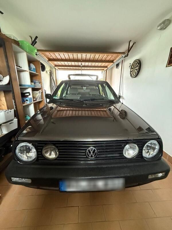 Braun Gebraucht 1990 VW Golf II Kleinwagen | 5.500 € - Bild 1/4