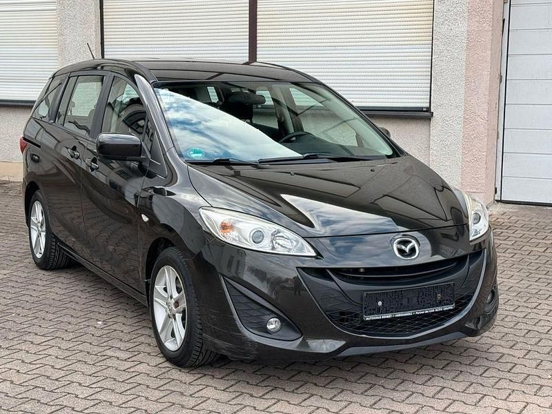 Gebraucht Mazda 5 116 PS (85 kW) 2012 Schwarz Van / Kleinbus