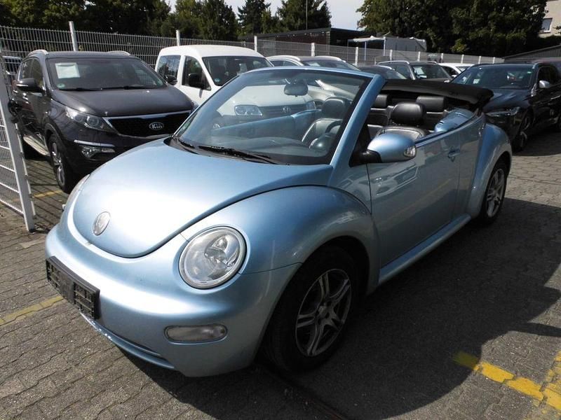 Gebraucht VW New Beetle Cabriolet Highline 116 PS (85 kW) 2003 Blau Cabrio