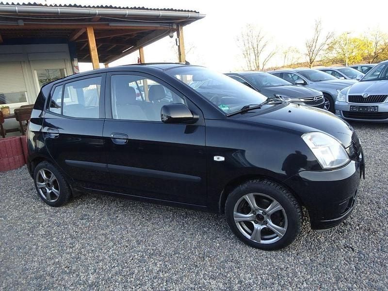 Gebraucht Kia Picanto LX 65 PS (47 kW) 2007 Schwarz Kleinwagen