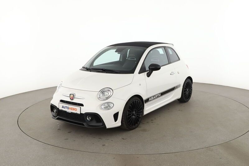 Weiß Gebraucht 2022 Abarth 595C Turismo Cabrio | 21.300 € (Superpreis) - Bild 1/4