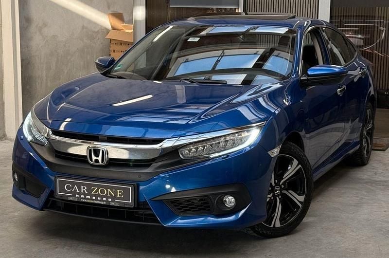Blau Gebraucht 2019 Honda Civic Executive Limousine | 15.990 € (Fairer Preis) - Bild 1/4