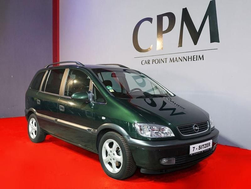 Gebraucht Opel Zafira Selection 147 PS (108 kW) 2001 Grün Van / Kleinbus