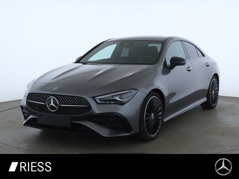 Metalliclack mountaingrau Gebraucht 2023 Mercedes CLA200 AMG Coupé | 37.400 € (Teuer) - Bild 1/4