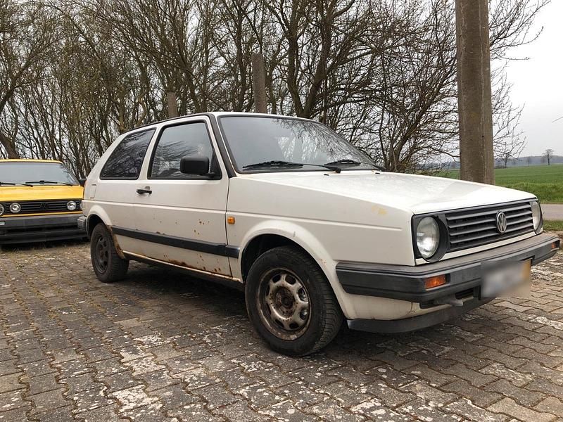 Gebraucht VW Golf III 54 PS (39 kW) 1991 Weiß Kleinwagen