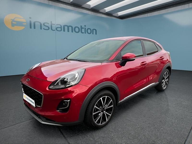 Rot Gebraucht 2020 Ford Puma Titanium SUV | 15.899 € (Fairer Preis) - Bild 1/4
