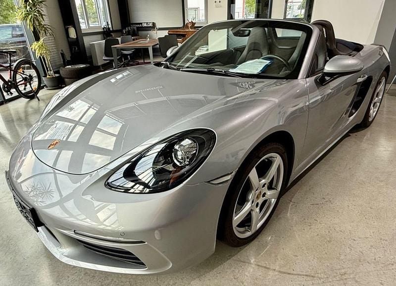 Silber Gebraucht 2020 Porsche Boxster Cabrio | 56.788 € (Fairer Preis) - Bild 1/4