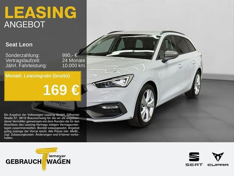 Weiß Gebraucht 2024 Seat Leon FR Kombi | 28.640 € (Fairer Preis) - Bild 1/4