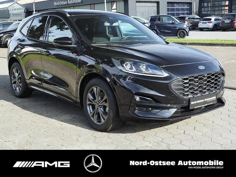 Gebraucht Ford Kuga ST-Line X 120 PS (88 kW) 2023 Obsidianschwarz metallic SUV