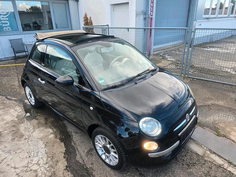 Schwarz Gebraucht 2011 Fiat 500C Cabrio | 3.950 € - Bild 1/4