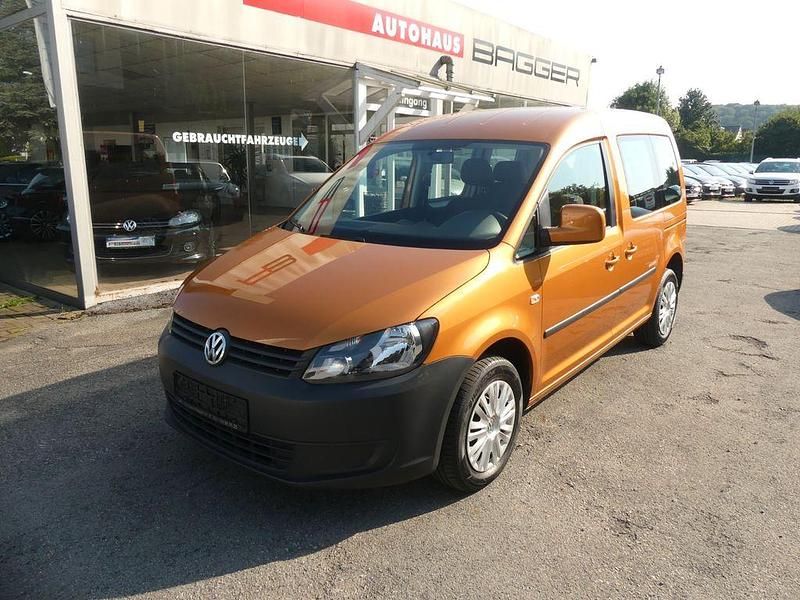 Gebraucht VW Caddy Trendline 86 PS (63 kW) 2014 Orange Van / Kleinbus