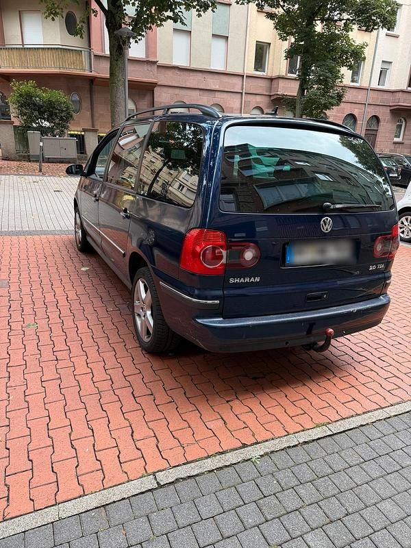 Blau Gebraucht 2008 VW Sharan Van / Kleinbus | 2.800 € (Guter Preis) - Bild 1/4