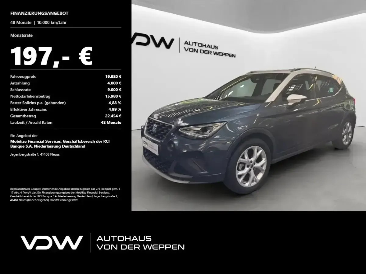 Gebraucht Seat Arona FR 110 PS (80 kW) 2023 SUV
