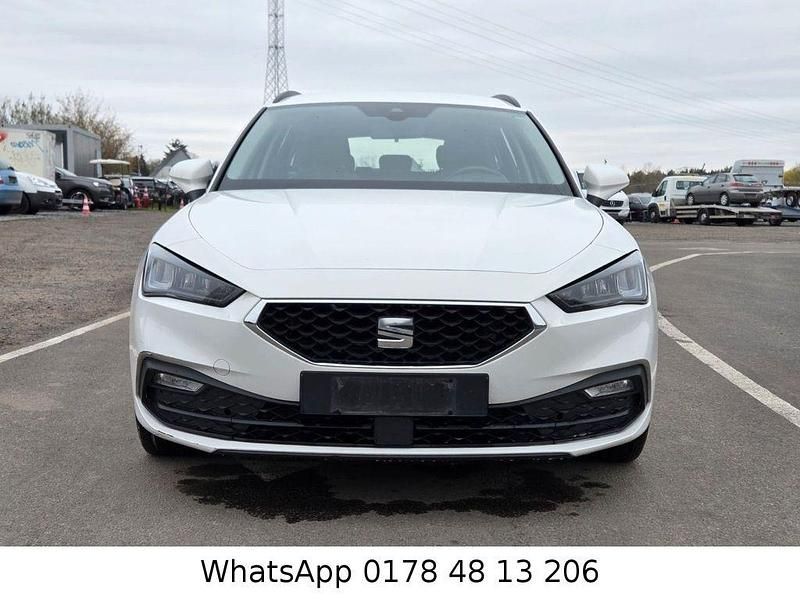 Gebraucht Seat Leon Style 150 PS (110 kW) 2021 Weiß Limousine