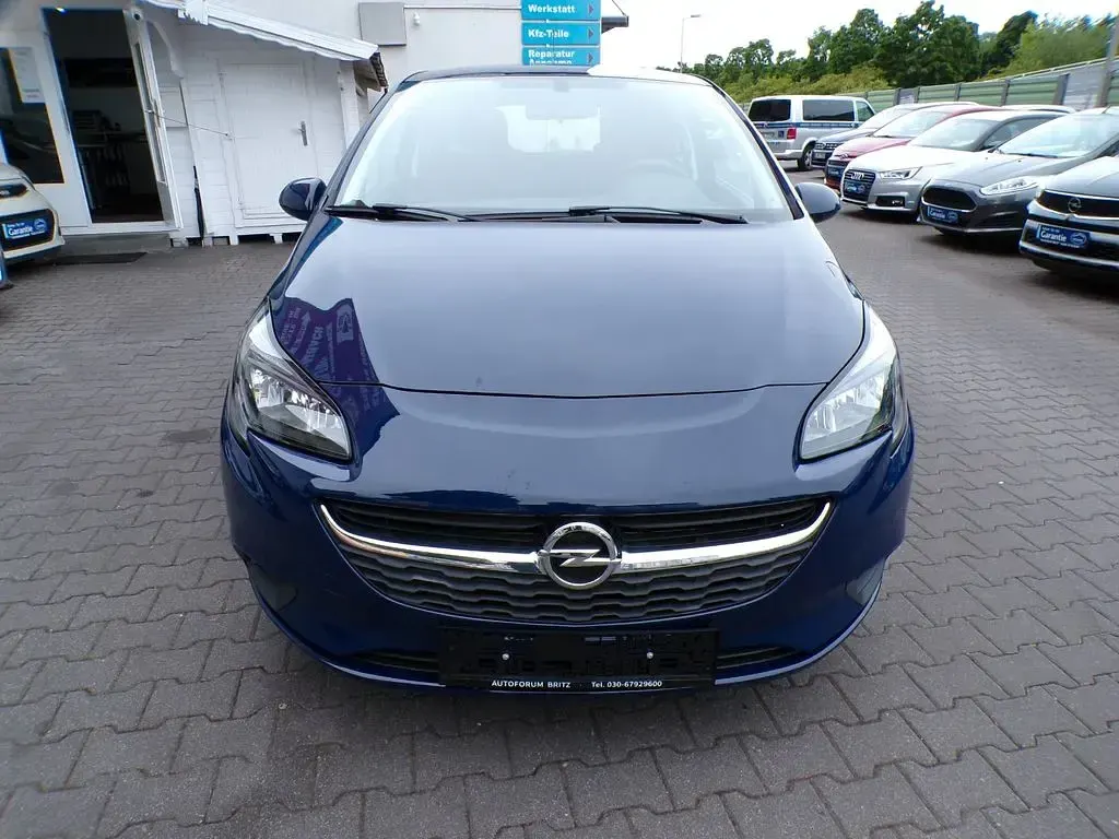Gebraucht Opel Corsa 90 PS (66 kW) 2017 Blau Kleinwagen