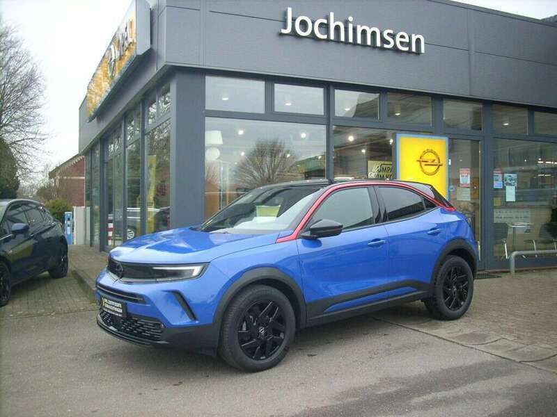 Blau metallic Gebraucht 2021 Opel Mokka GS Line SUV | 19.800 € (Etwas zu teuer) - Bild 1/4
