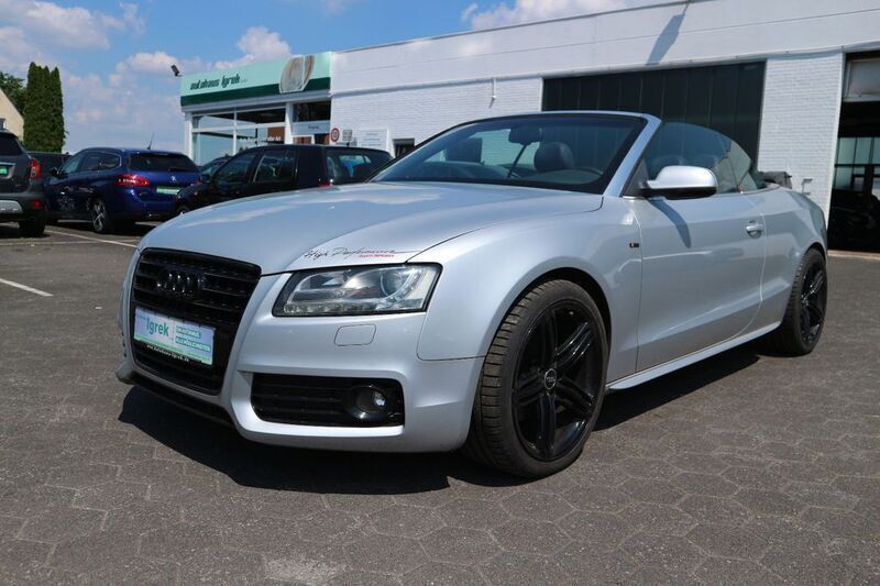 Silber Gebraucht 2011 Audi A5 Cabriolet S-line plus Cabrio | 11.990 € (Etwas zu teuer) - Bild 1/4