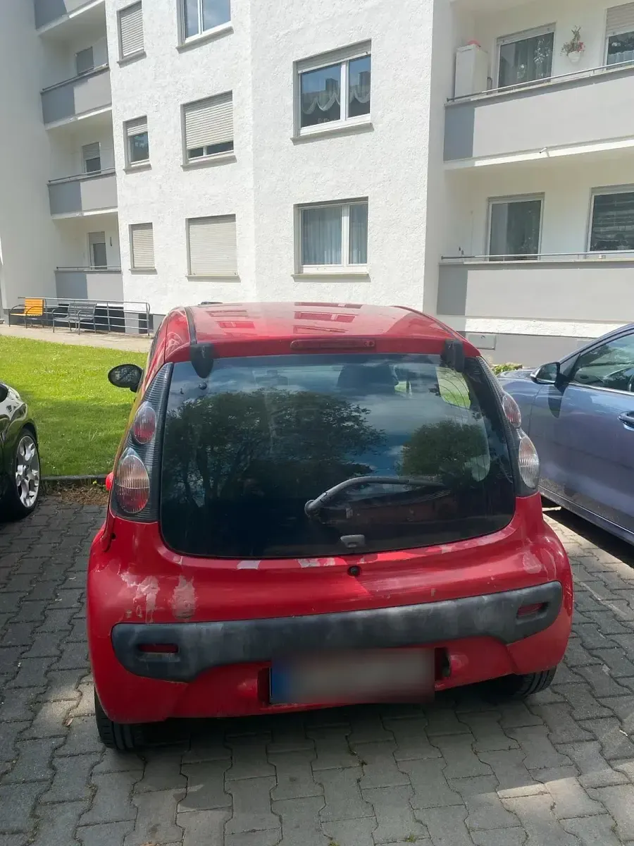 Gebraucht Citroën C1 68 PS (50 kW) 2008 Rot Kleinwagen
