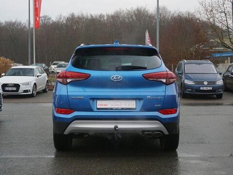 Gebraucht Hyundai Tucson Advantage 177 PS (130 kW) 2017 Blau SUV