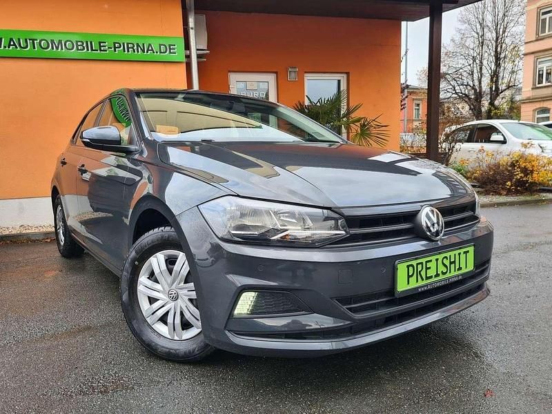 Grau Gebraucht 2019 VW Polo Trendline Kleinwagen | 11.950 € (Fairer Preis) - Bild 1/4