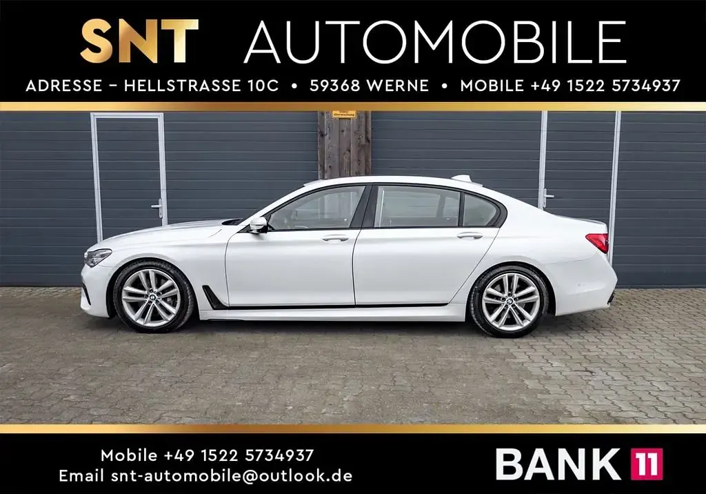 Gebraucht BMW 750L Performance 449 PS (330 kW) 2017 Weiß Limousine