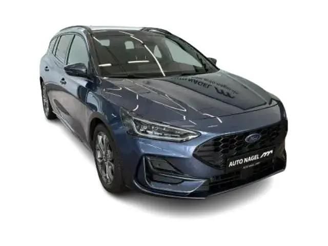 Blau Gebraucht 2023 Ford Focus ST-Line Kombi | 21.886 € (Guter Preis) - Bild 1/4