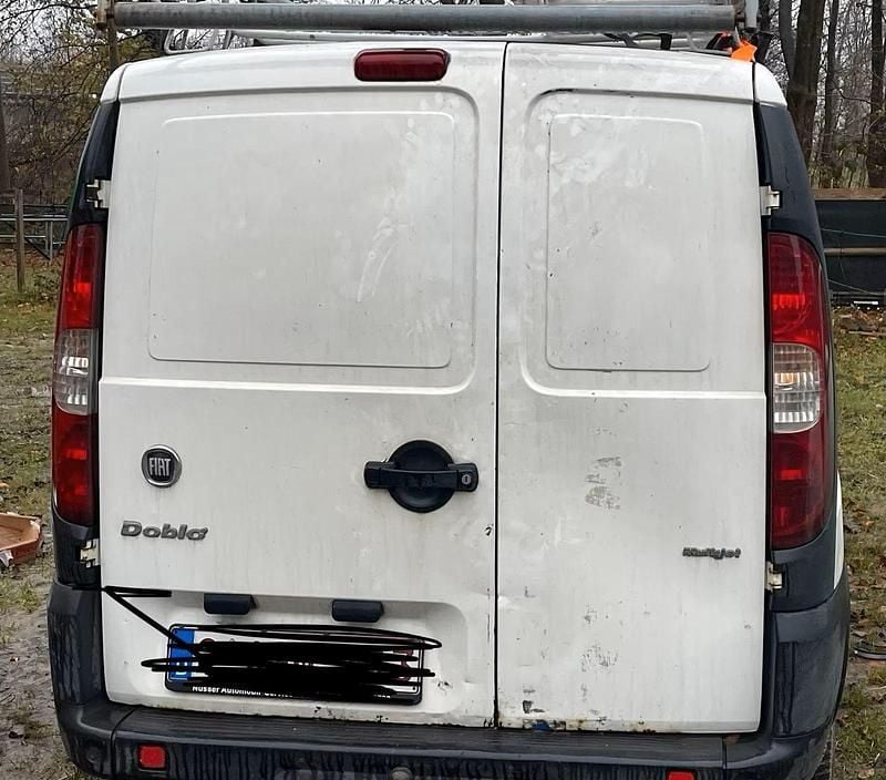 Gebraucht Fiat Doblò 75 PS (55 kW) 2008 Weiß Van / Kleinbus