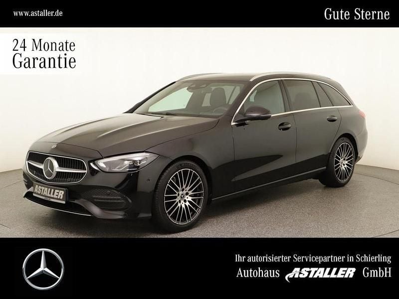 Unilack schwarz Gebraucht 2024 Mercedes C200 Avantgarde Kombi | 30.899 € (Superpreis) - Bild 1/4