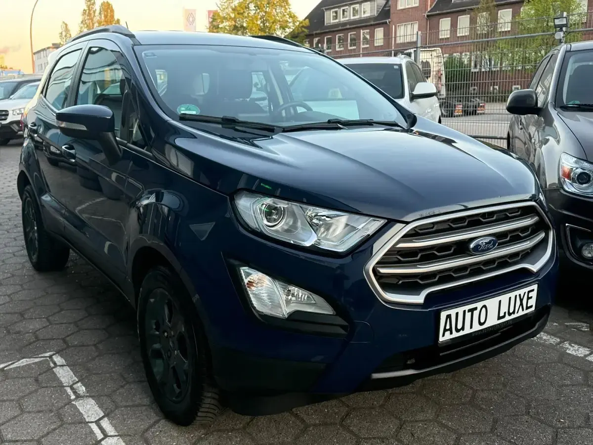 Gebraucht Ford Ecosport Cool & Connect 125 PS (91 kW) 2018 Blau SUV