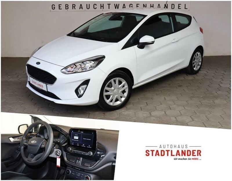 Weiß Gebraucht 2019 Ford Fiesta Cool & Connect Kleinwagen | 7.700 € (Fairer Preis) - Bild 1/4