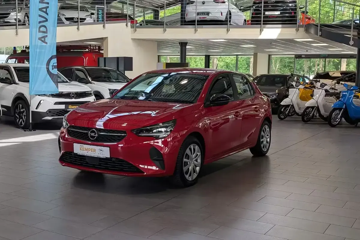 Gebraucht Opel Corsa-e Edition 100 kW (136 PS) 2021 Rot Kleinwagen