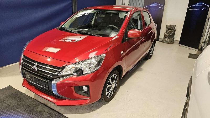 Usado Mitsubishi Space Star Plus 71 HP (52 kW) 2022 Vermelho Citadino