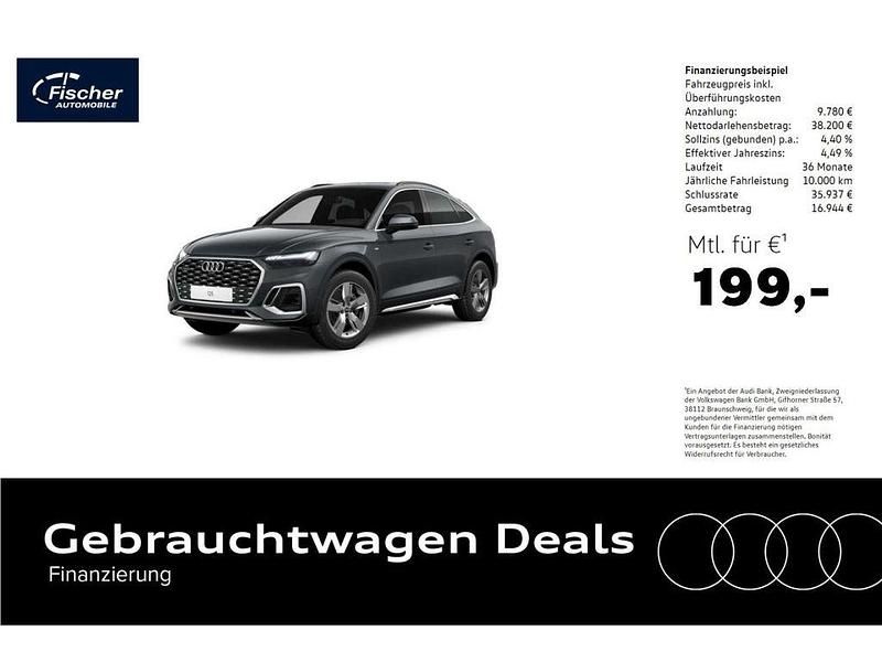 Grau Gebraucht 2024 Audi Q5 Sportback Performance SUV | 47.980 € (Fairer Preis) - Bild 1/4