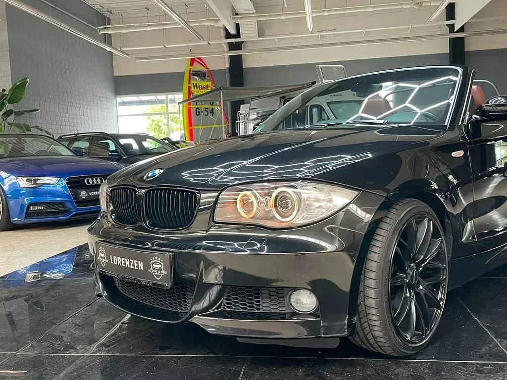 Gebraucht BMW 125 Cabriolet M Sport 218 PS (160 kW) 2008 Schwarz Cabrio