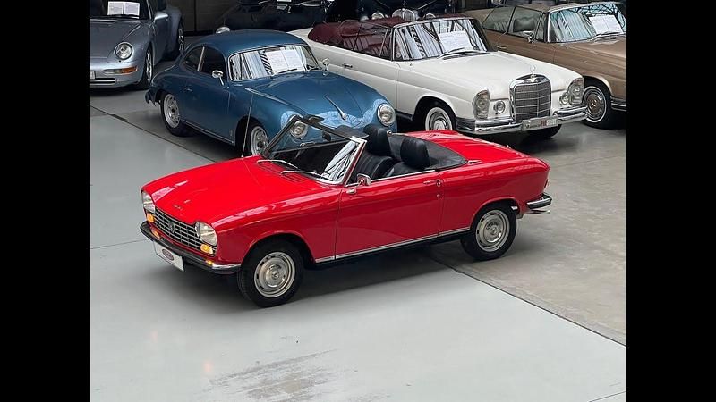 Gebraucht Peugeot 204 53 PS (38 kW) 1968 Rot Cabrio