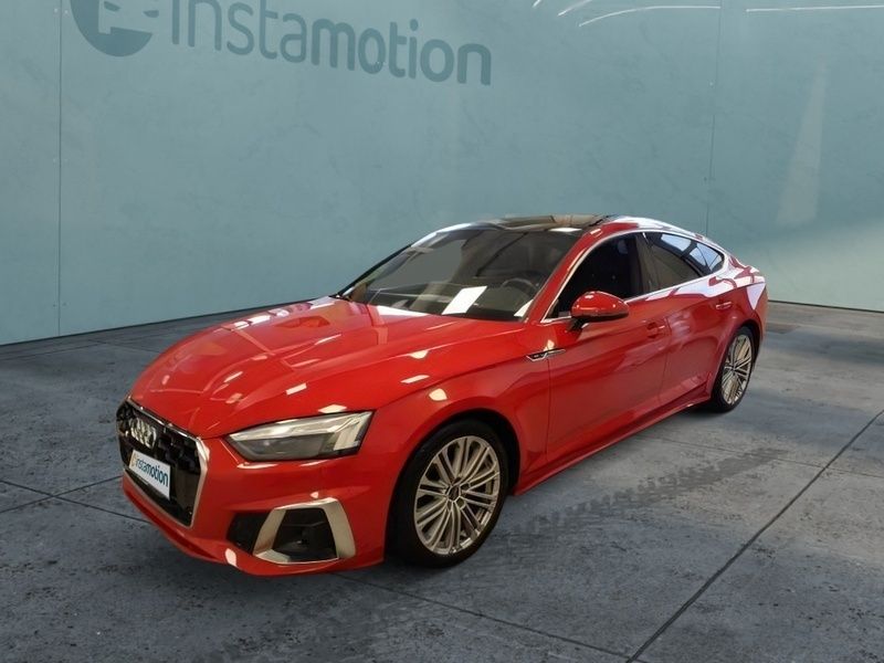 Gebraucht Audi A5 Sportback S-Line 204 PS (150 kW) 2022 Rot Kleinwagen