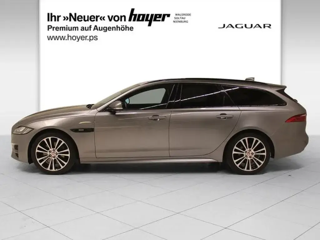 Gebraucht Jaguar XF R-Sport 300 PS (220 kW) 2019 Eiger grey (metallic) Kombi