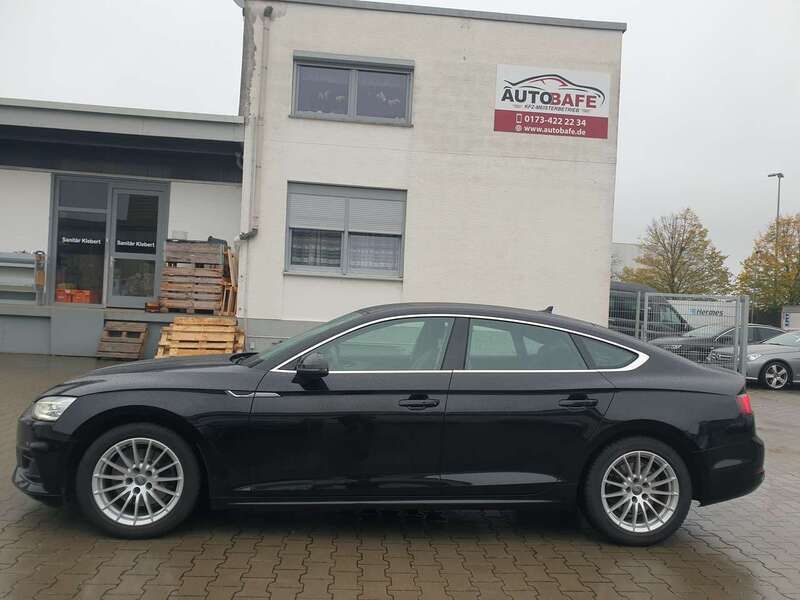 Brillantschwarz Gebraucht 2019 Audi A5 Sportback Limousine | 20.990 € (Guter Preis) - Bild 1/4