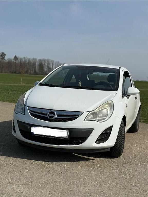 Gebraucht Opel Corsa Selection 69 PS (50 kW) 2012 Weiß Kleinwagen
