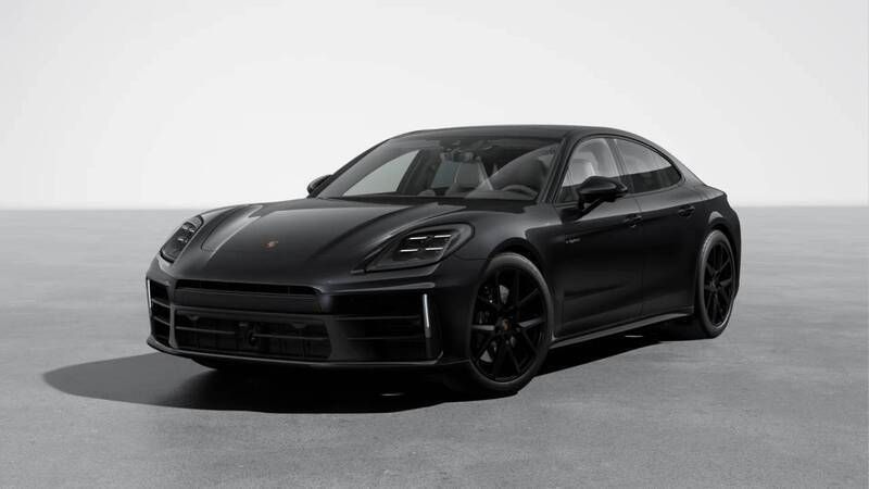 Tiefschwarzmetallic Neu 2025 Porsche Panamera 4 Limousine | 156.720 € (Guter Preis) - Bild 1/4
