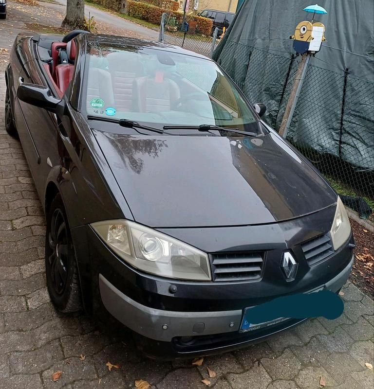 Schwarz Gebraucht 2004 Renault Mégane Cabriolet Cabrio | 2.499 € - Bild 1/4