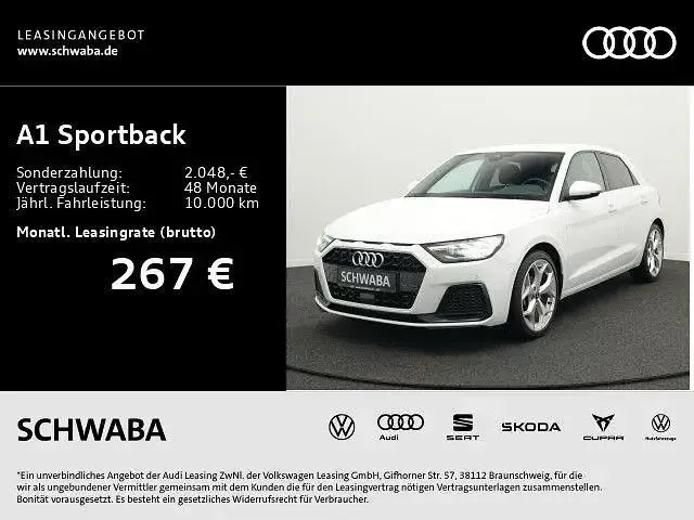 Gebraucht Audi A1 Sportback Advanced Plus 95 PS (69 kW) 2022 Weiß Kleinwagen