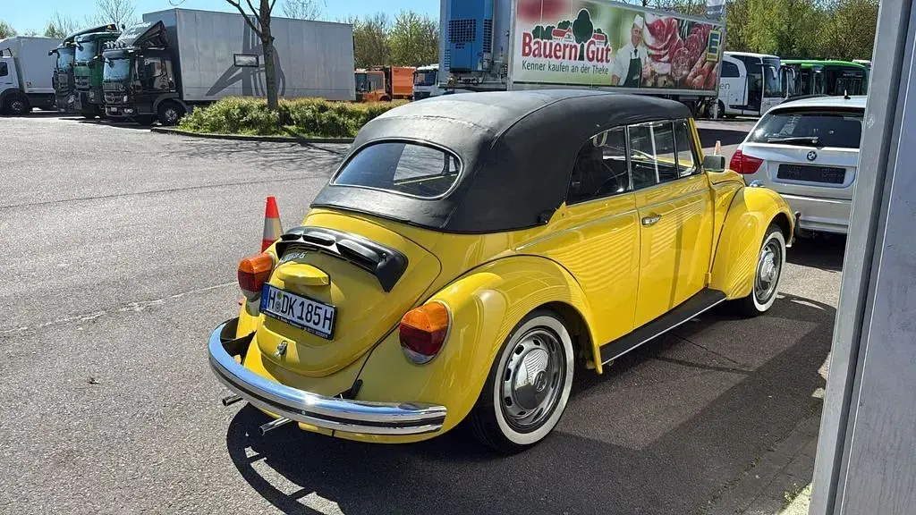 Gebraucht VW Käfer S 50 PS (36 kW) 1972 Gelb Cabrio