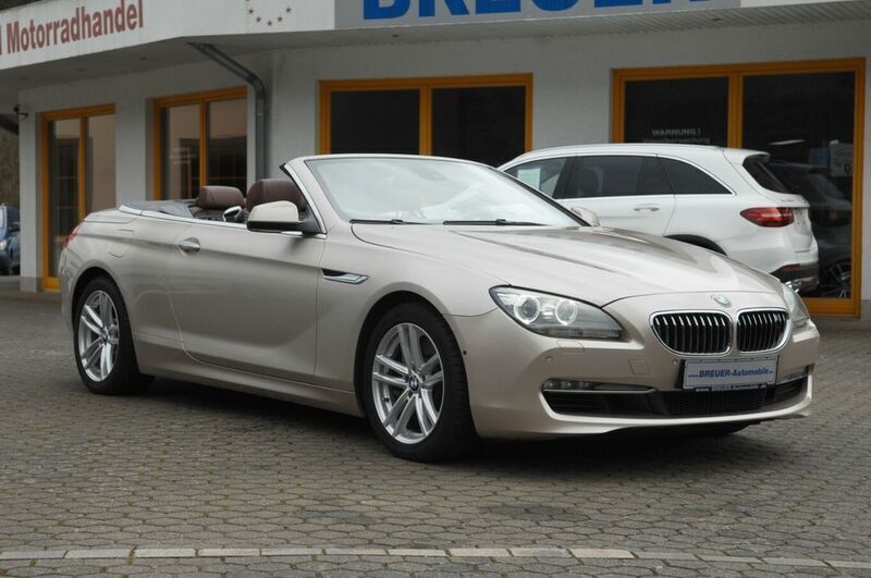 Silber Gebraucht 2011 BMW 650 Cabriolet Cabrio | 23.990 € (Superpreis) - Bild 1/4