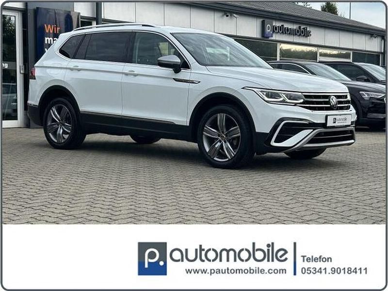 Weiß Gebraucht 2021 VW Tiguan Allspace Elegance SUV | 26.980 € (Fairer Preis) - Bild 1/4