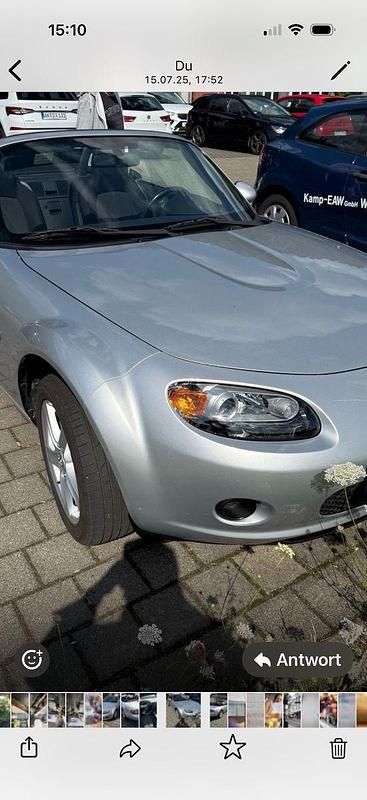 Gebraucht Mazda MX5 Energy 126 PS (92 kW) 2006 Silber Cabrio
